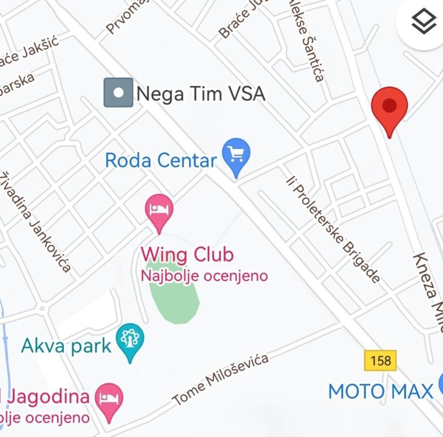 Apartman Masa Ягодина Экстерьер фото